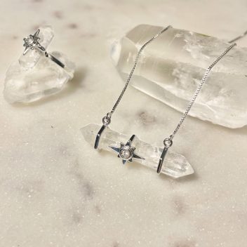 STAR NECKLACE SILVER